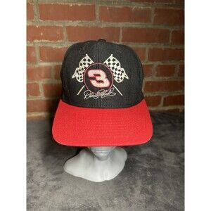 Vintage 90s Nutmeg Dale Earnhardt Intimidator Snapback Hat Nascar Adjustable